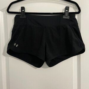 Under Armour Running Shorts In Black